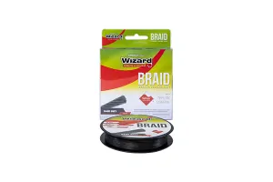 WIZARD PLETENÁ ŠŇŮRA BRAID 0,08 135M 7,75KG ŠEDÁ