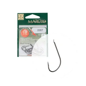 MARUTO HÁČEK 2267 2/0 BLACK NICKEL (10KS/BAL.)