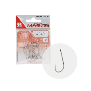 MARUTO HÁČEK 4340 1/0 NICKEL (10KS/BAL.)