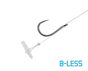 Návazec Delphin FLR Quickstop / 6ks 8cm / 0,22mm / B-LESS #6