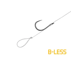 Návazec Delphin FLR Loop / 6ks 8cm / 0,22mm / B-LESS #8