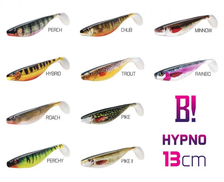 Umělá nástraha BOMB! HYPNO / 2ks 13cm/3D CHUB