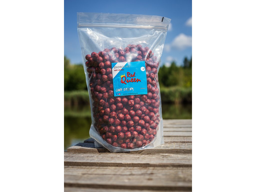 Ekoboilies Red Queen 5kg 20mm ( Jahoda + Oliheň )