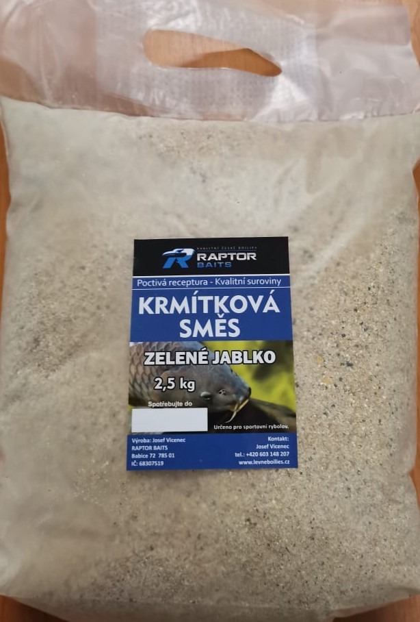 Krmítková směs zelené jablko 2,5kg