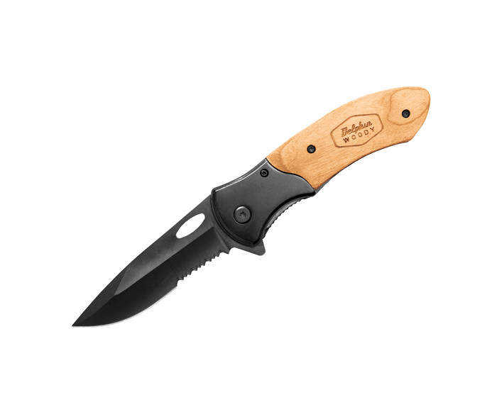 Skládací nůž Delphin WOODY, čepeľ 8,5cm