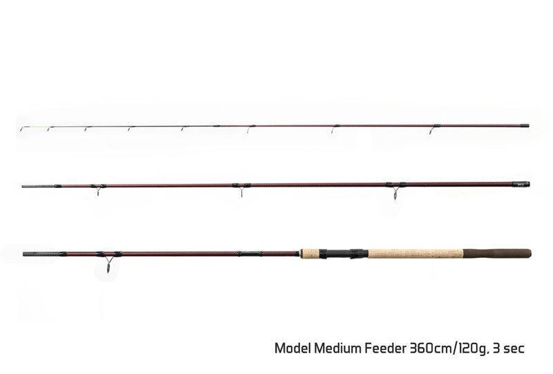 Prut Delphin MAGMA M3 Light feeder / 3 díly