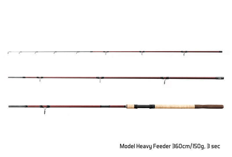 Prut Delphin MAGMA M3 Light feeder / 3 díly