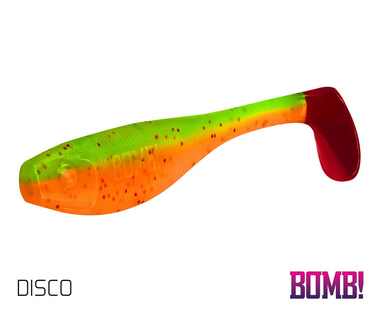 Umělá nástraha BOMB! Fatty / 5ks 10cm/DISCO