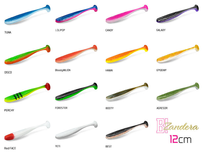 Umělá nástraha Delphin ZANDERA UVs | 12cm