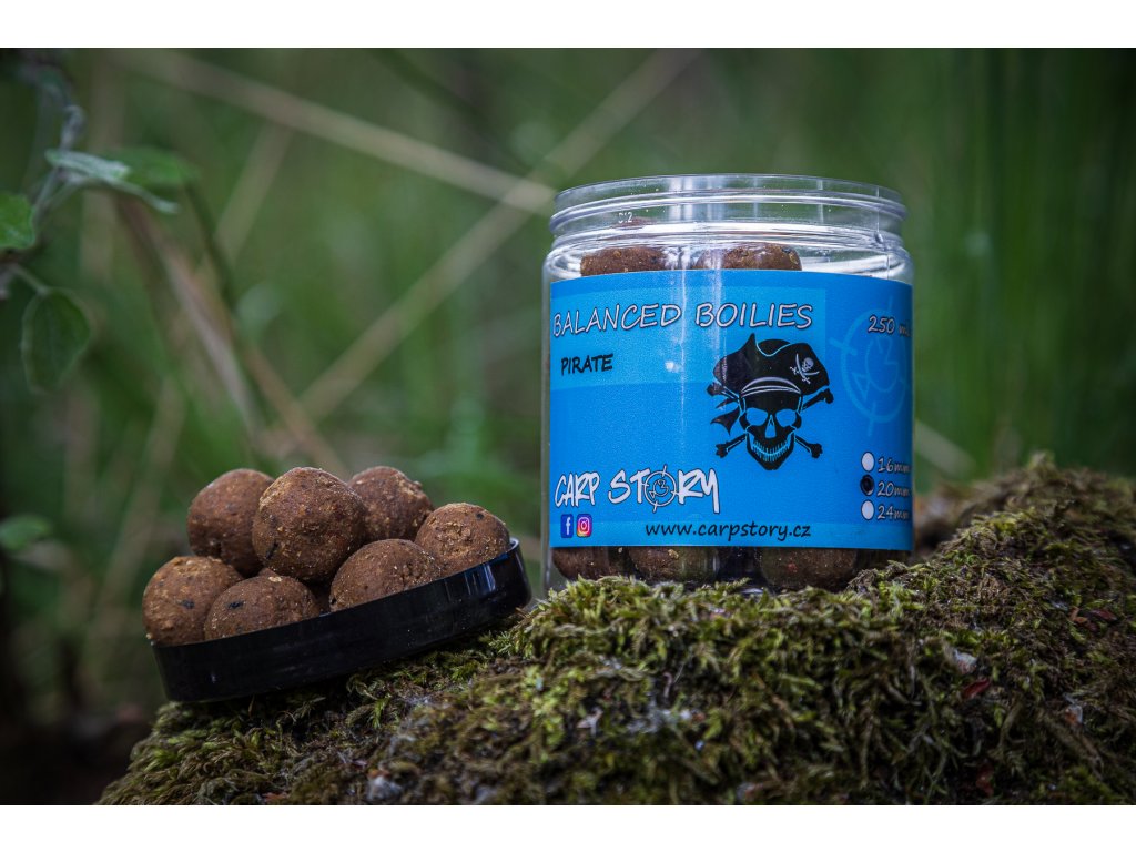 Balanced Boilies Pirate 24 mm