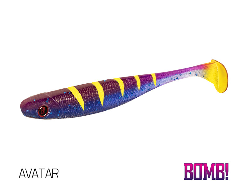 Umělá nástraha BOMB! Rippa / 5ks 10cm/POLAR
