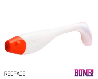 Umělá nástraha BOMB! Fatty / 5ks 10cm/REDFACE