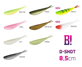 Umělá nástraha BOMB! D-SHOT / 5ks, 8,5cm