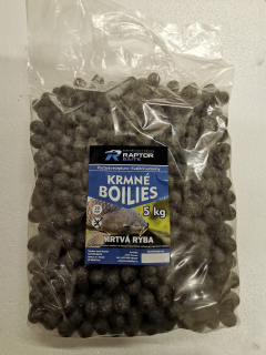 Krmné boilies Mrtvá ryba – 5kg 20mm
