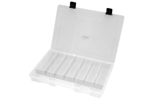 Krabice Delphin TBX One 350-8P Clip, 350x250x38mm