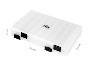 Krabice Delphin TBX Duo 355-16P Clip, 355x231x60mm