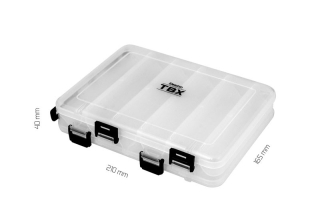 Krabice Delphin TBX Duo 210-12P Clip, 210x165x40mm